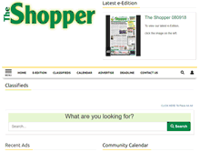 Tablet Screenshot of myshopper.biz